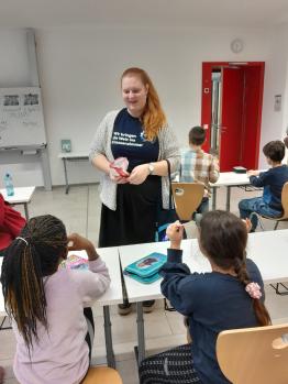 Europa macht Schule - Adéla im Klassenzimmer